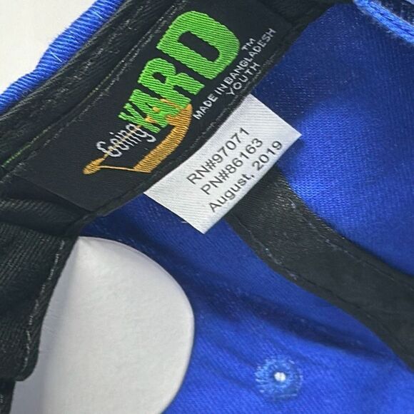 Going Yard Youth Size KU Kansas Jayhawks Rock Chalk Jayhawk Cap Baseball Hat Red - Picture 6 of 6